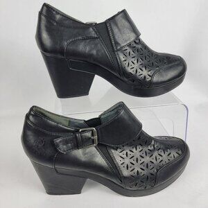 J-41 Jambu‎ Womens 10 Slip On Platform Clogs Vegan Bohemian Booties Going Out